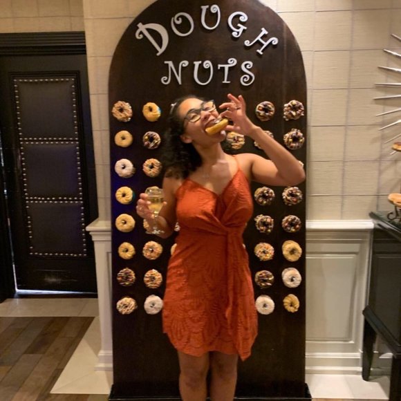 Funky Soul Mini Dress 💌Free Shipping Sienna w. Lace Overlay Size Small - Picture 10 of 10